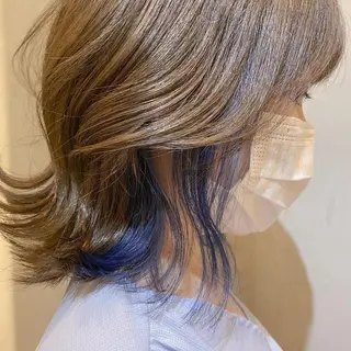 ショート 新宿/顔周りカット +レイヤー＝しずく♩のヘアスタイル