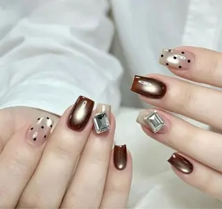メンズ ネイル NEW NAIL 池袋🔥🧲のネイルデザイン