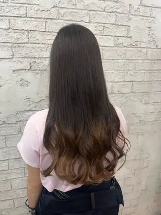 ロング 池袋カラー/艶カラー 🎀Rina🎀のヘアスタイル