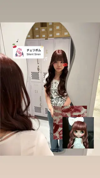 ロング カラー cocoyu / 新宿/艶カラー🪽のヘアスタイル