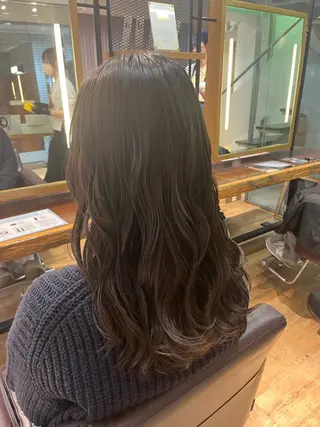ロング 大人カラー✳︎ボブ 横関由美のヘアスタイル