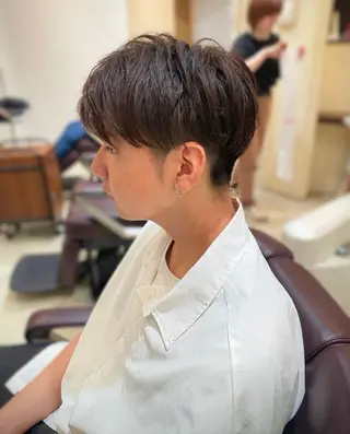 メンズ 三瓶まい  メンズ/ レディースカット✂️のヘアスタイル