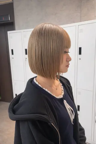 ショート カラー 似合わせ🌿‬髪質 改善🧸RYUGOのヘアスタイル