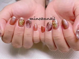 ネイル 美ノ庵ネイルサロン メトロポリタン前店のネイルデザイン