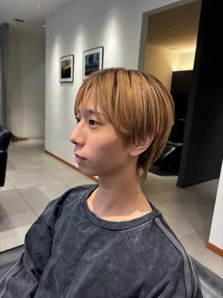 メンズ KAREN（ému） 伏見/カットモデルのヘアスタイル