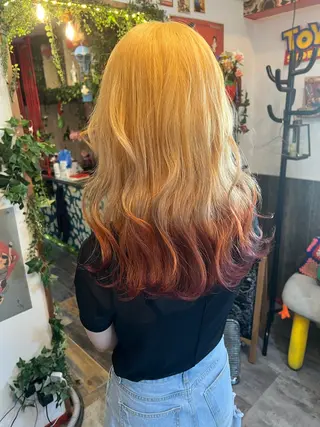 ロング カラー カラーパティシエ facce🌼ikoのヘアスタイル