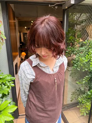 カラー 艶髪艶カラー 🔥平口はのんのヘアスタイル