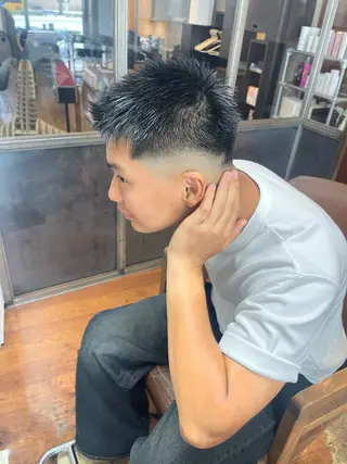 メンズ 岩下 侑里のヘアスタイル