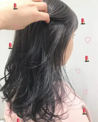 ミディアム カラー 新宿駅近♡個室 ♡関口三都季🌜のヘアスタイル