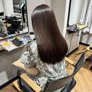 ロング 檜谷 晴前髪・顔周りカットのヘアスタイル