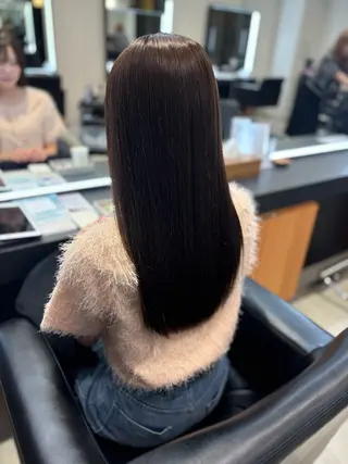 ミディアム 髪質改善・水素カラー ARIA(ému)のヘアスタイル