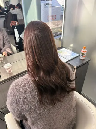 ロング 透明感カラー×顔周り mizuki🫧のヘアスタイル