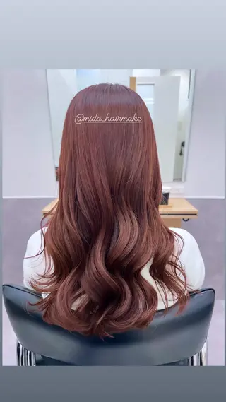 ロング MIDORI ミドリのヘアスタイル