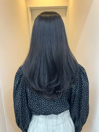 ミディアム yuka/ロング/ レイヤーカットモデルのヘアスタイル