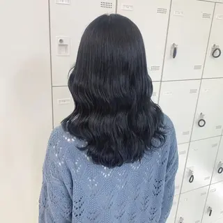 セミロング カラー ヘアアレンジ 【公式】DISCO銀 座🪩トレンド🪽のヘアスタイル
