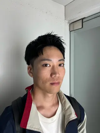 ショート メンズ men's/perm colorDaijuのヘアスタイル