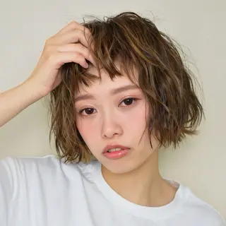 ショート パーマ ショート/ボブ【二子 玉川】原田憲太のヘアスタイル