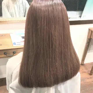 ロング カラー ヘアアレンジ 柔らか垢抜けｶﾗｰと ｶｯﾄ🫧ASUKAのヘアスタイル