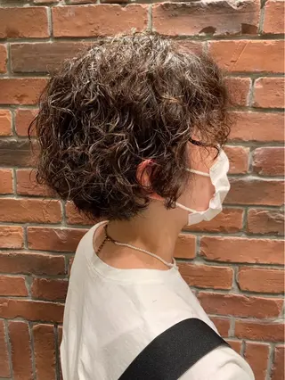 ショート パーマ asami moon武蔵小杉のヘアスタイル