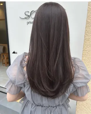 ロング 久木原 ゆりのヘアスタイル