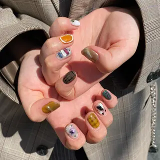 ネイル niconail 🧣ayu 📍烏山のネイルデザイン