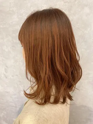 ミディアム カラー 五月女 隼人のヘアスタイル