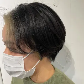 ショート カラー 北川 智海のヘアスタイル
