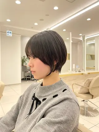 ショート ショート/似合わせ/ 透明感カラー古市唯人のヘアスタイル