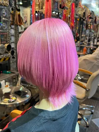 ミディアム カラー KOYA ｺﾔのヘアスタイル