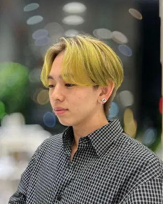 ショート カラー メンズ 🕊️ウルフカット 🕊️イオ🕊️のヘアスタイル