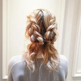 ロング ヘアアレンジ 🌺夏の褒められヘア 🌺 NAO のヘアスタイル