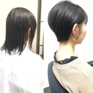ショート 中野 恵脩のヘアスタイル