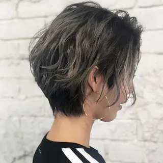 ショート カラー welring hair salonのヘアスタイル