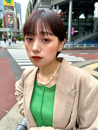 ショート 骨格診断で絶対可愛い ✨丸みショート✨凌弥のヘアスタイル