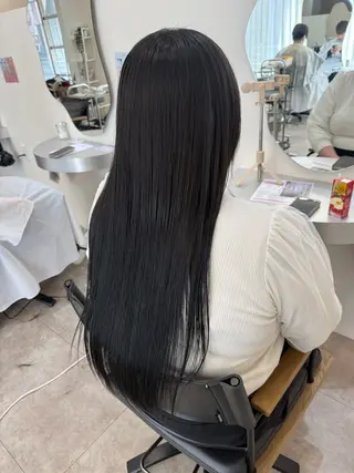 ロング defi リカのヘアスタイル