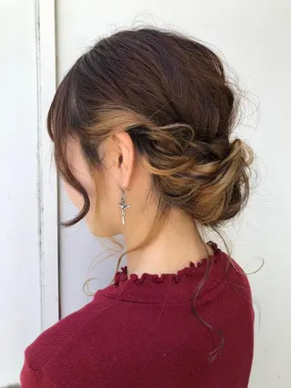 ヘアアレンジ 代表 土屋ヒロユキ ショートカットのヘアスタイル