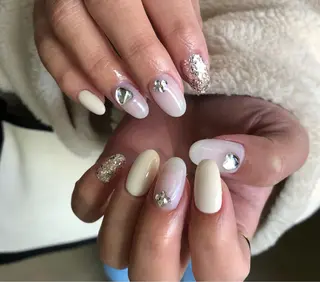 ネイル パラあり！フィルイン 美フォルムのネイルデザイン