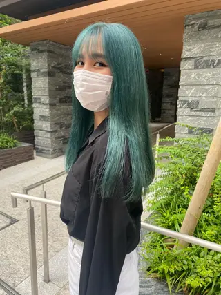 ロング カラー SHACHU ayamiのヘアスタイル