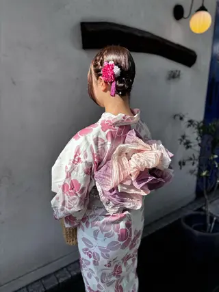 セミロング ヘアアレンジ ZAZA Wakaのその他イメージ