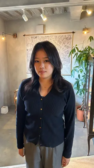 セミロング 🦭☪️Azumi 縮毛矯正☪️🦭のヘアスタイル
