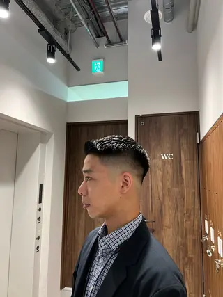 ショート メンズ 渡邉 真也のヘアスタイル
