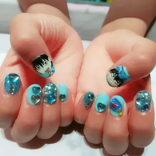 ネイル あ きのネイルデザイン