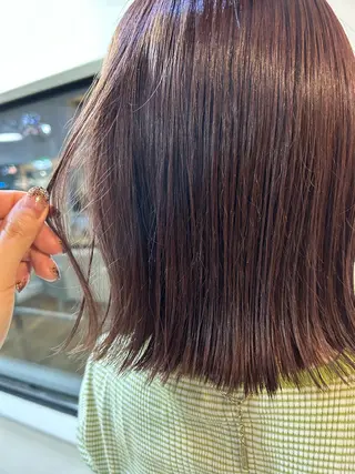 カラー 透明感カラー 美髪矯正💎momoのヘアスタイル