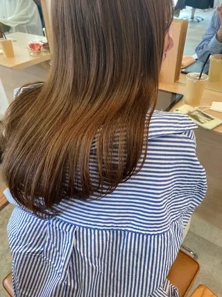 ロング 安村 葵稀のヘアスタイル