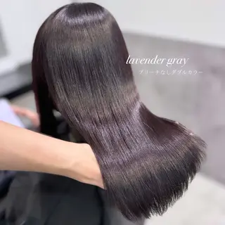 ミディアム カラー ヘアアレンジ 完全💗マンツーマン marinのヘアスタイル