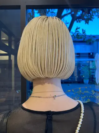 ミディアム 優子/ 似合わせカットカラーのヘアスタイル