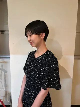 ショート ORe'S HAIR BE　GLaDまなみのヘアスタイル