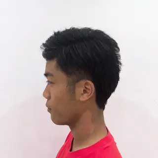 ショート パーマ メンズ リリー /Men's/パーマのヘアスタイル