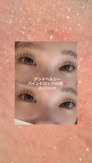 マツエク・マツパ 🎀ROAR🎀 SAYAのマツエク・マツパデザイン