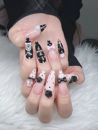 ネイル Lee Nails チップ長さだし専門店のネイルデザイン